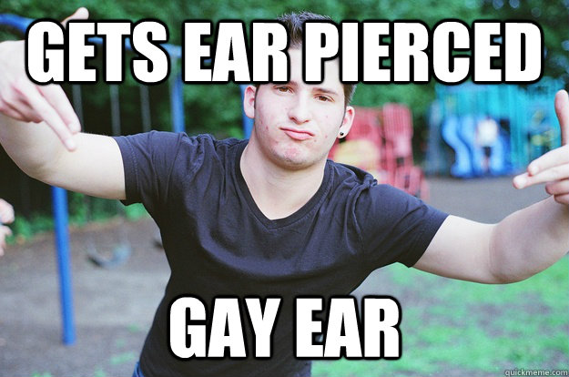 Left Ear Piercing Gay 24