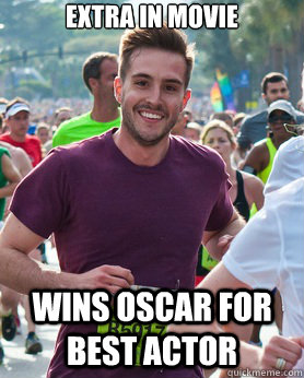 extra in movie wins oscar for best actor - Ridiculously photogenic guy