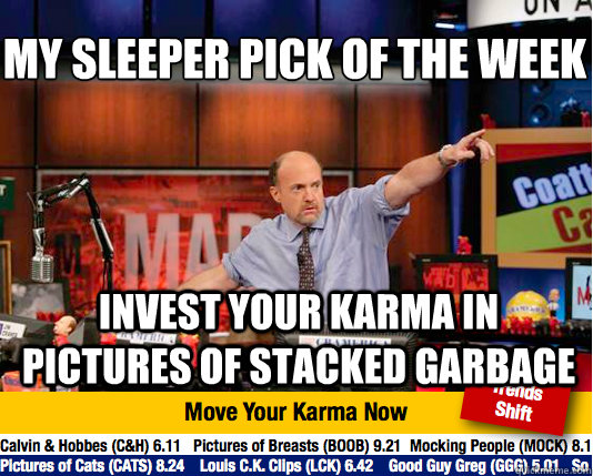my sleeper pick of the week invest your karma in pictures o - Mad Karma with Jim Cramer