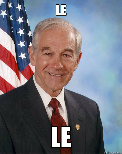 le le - Ron Paul