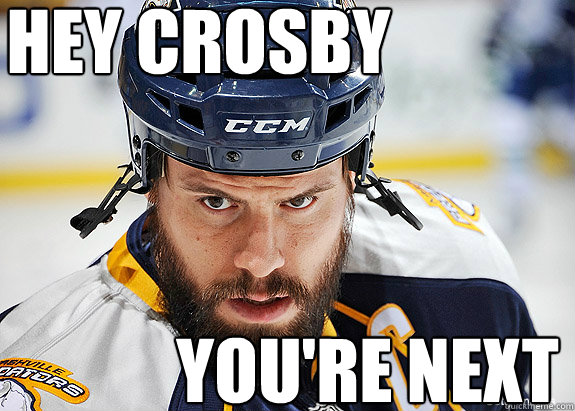 hey crosby youre next - SheaWeber