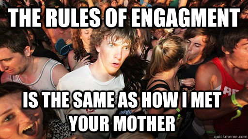 the rules of engagment is the same as how i met your mother - Sudden Clarity Clarence
