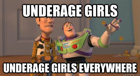 underage girls underage girls everywhere - Toy Story Everywhere