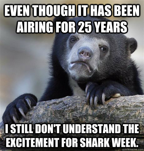 even though it has been airing for 25 years i still dont un - Confession Bear
