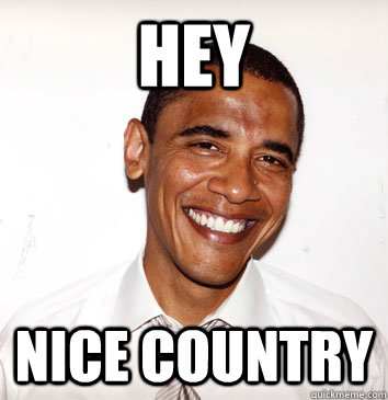 hey nice country -