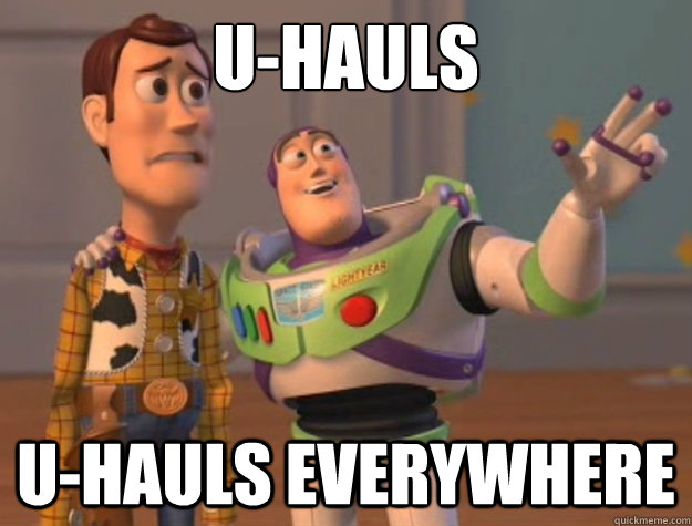 uhauls uhauls everywhere - Buzz Lightyear