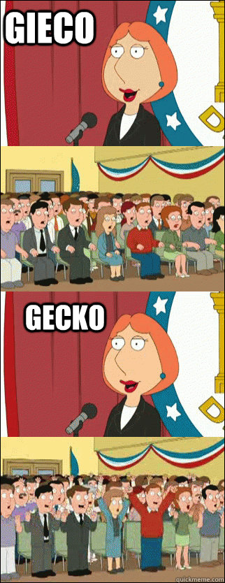 gieco gecko - Mayor Lois