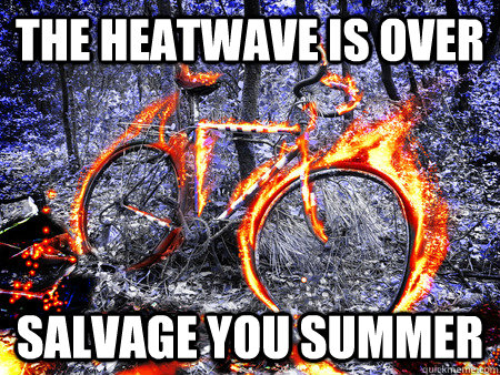 the heatwave is over salvage you summer - The Heatwave is Over Salvage you Summer