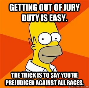 homer jury duty