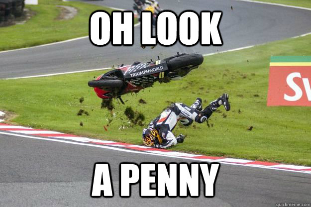 oh look a penny -