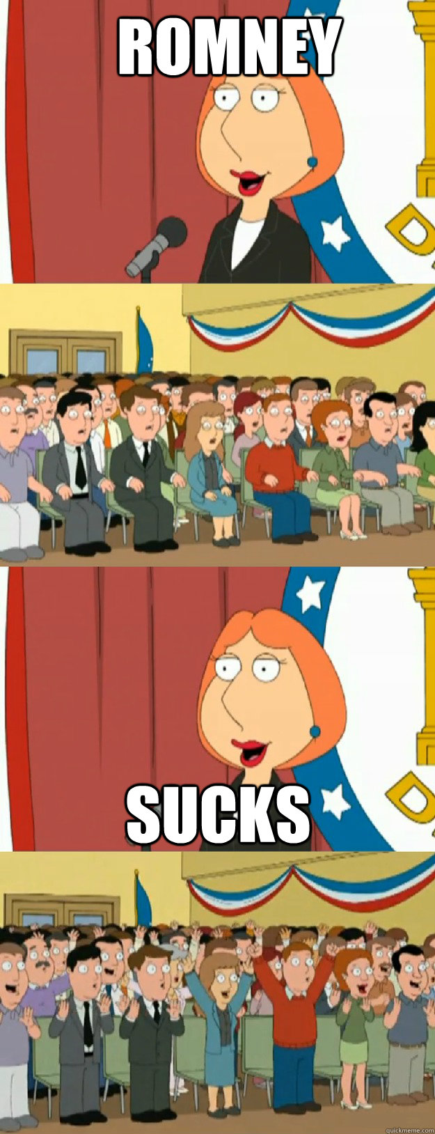 romney sucks - Lois Griffin
