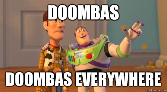 Doombas rival battles everywhere - Buzz Glitter