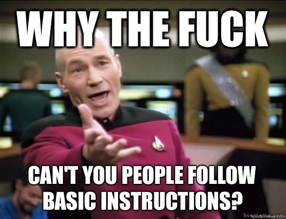 why the fuck do people like looking at nasty injuries - Annoyed Picard HD