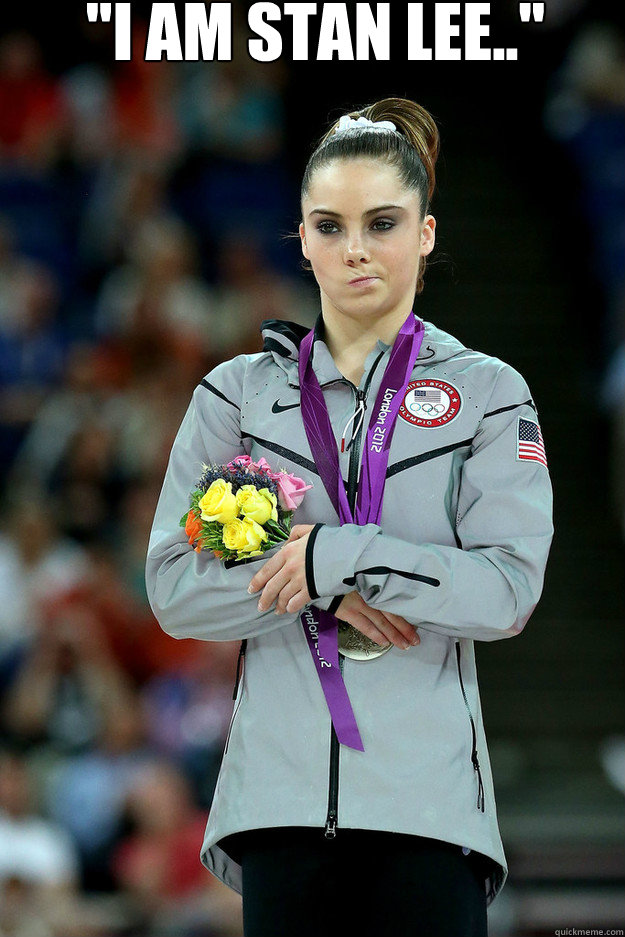 i am stan lee - Unimpressed McKayla