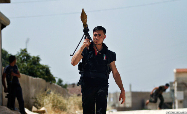 60 - Ridiculously Photogenic Syrian Soldier
