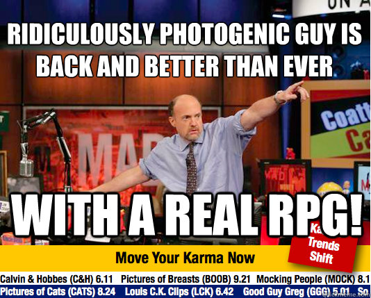 ridiculously photogenic guy is back and better than ever wi - Mad Karma with Jim Cramer