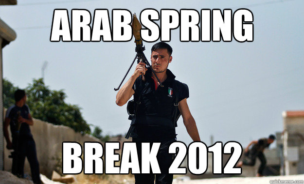 arab spring break 2012 - Ridiculously Photogenic Syrian Soldier