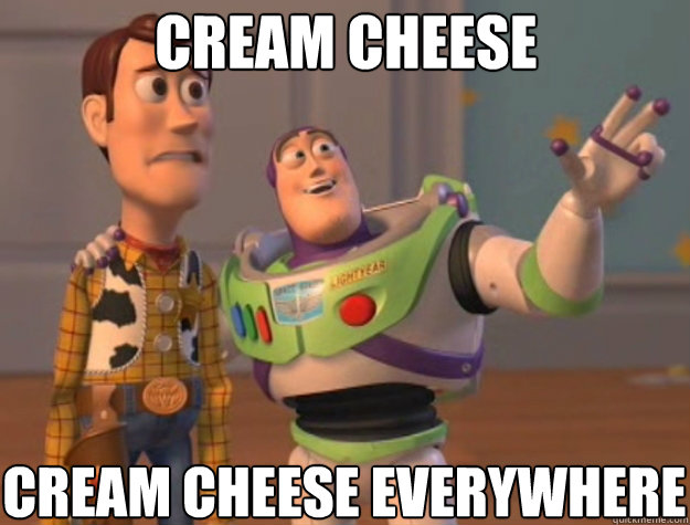 cream cheese cream cheese everywhere - Ducks. Ducks Everywhere