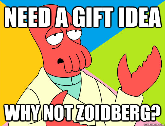 need a gift idea why not zoidberg - Futurama Zoidberg