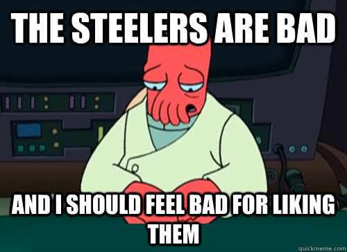 Sad Steelers