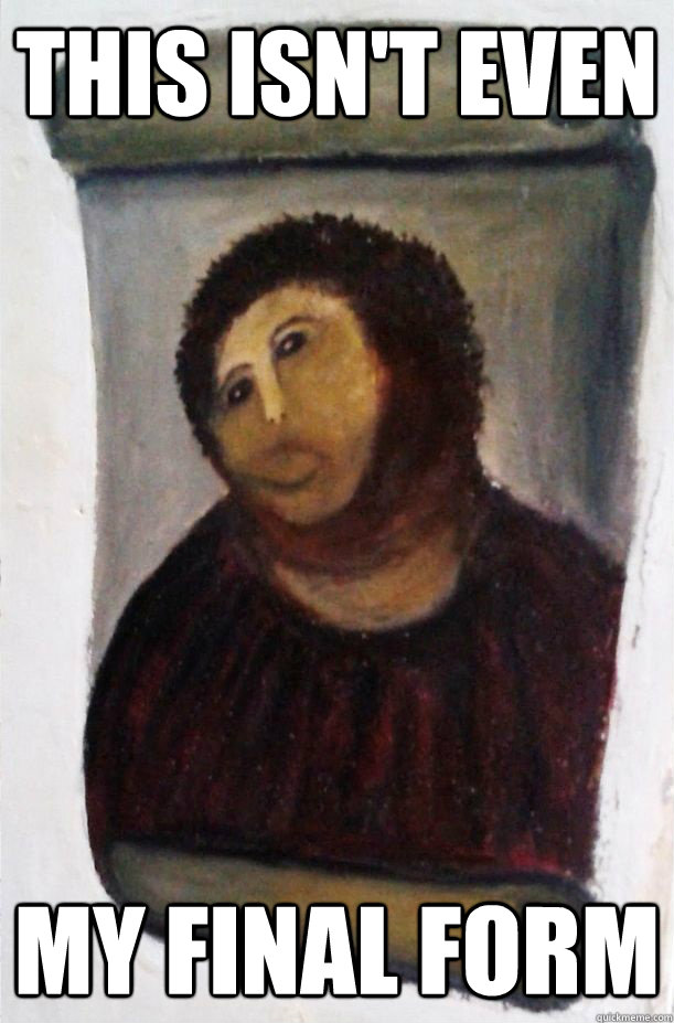 this isnt even my final form - Potato Jesus