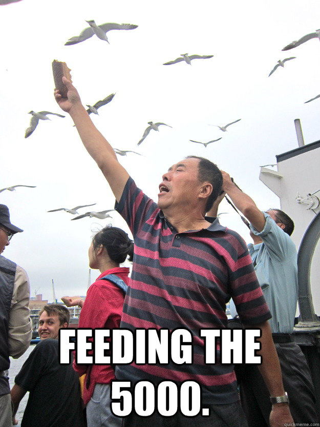 feeding the 5000 - Enlightenment