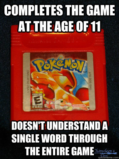 completes the game at the age of 11 doesnt understand a sin -
