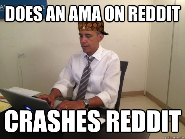 does an ama on reddit crashes reddit -