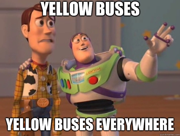 Yellow Buses Yellow Buses Everywhere - Toy Story