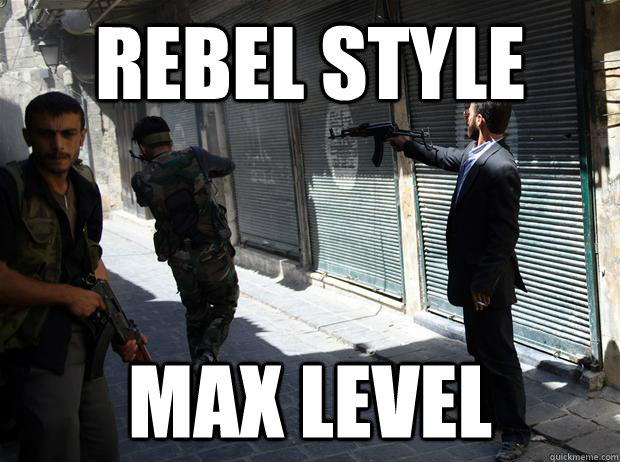 rebel style max level - GQ Syrian Rebel