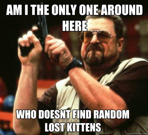am i the only one around here who doesnt find random lost ki - Am i the only one