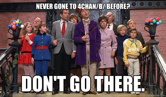 never gone to 4chanb before dont go there - reddit tour