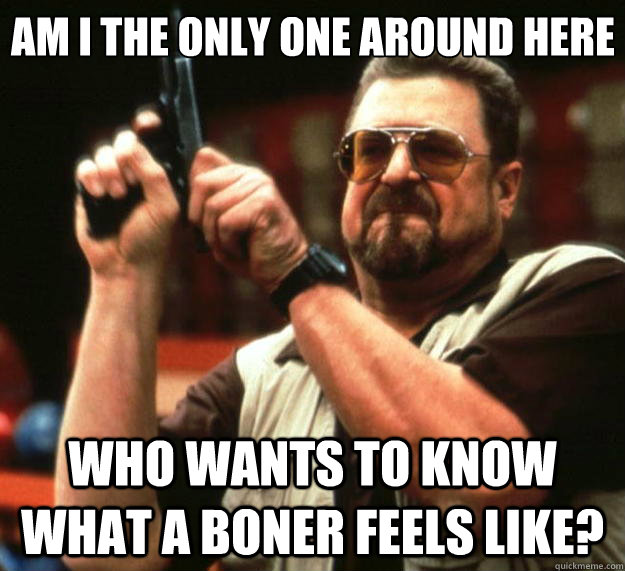 am i the only one around here who wants to know what a boner - Big Lebowski