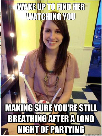 wake up to find her watching you making sure youre still br - Misunderstood OAG