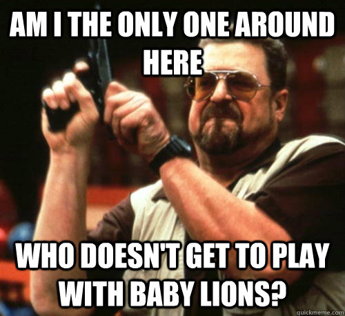 am i the only one around here who doesnt get to play with b - Am I The Only One Around Here