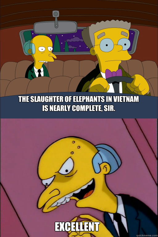 the slaughter of elephants in vietnam is nearly complete si - Elephants