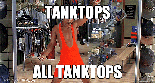 tanktops all tanktops - How I feel now that I have a shoulder tattoo...
