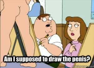 am i supposed to draw the penis -