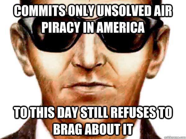 commits only unsolved air piracy in america to this day stil -