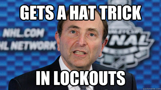 gets a hat trick in lockouts - Scumbag Gary