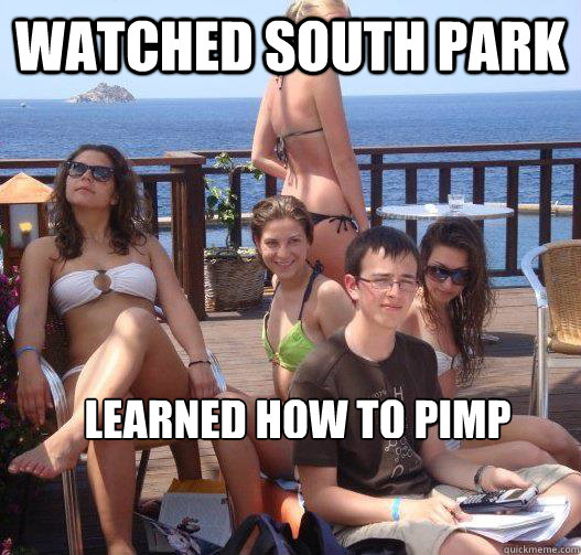 watched south park learned how to pimp from butters - Priority Peter