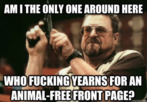 am i the only one around here who fucking yearns for an anim - Am I the only one