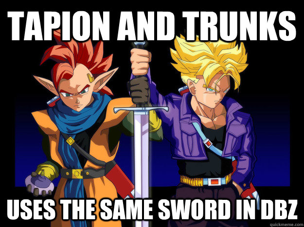 Tapion And Trunks