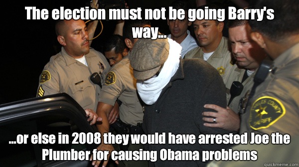 The election must not be going Barrys way or else in 2008 th - Defend the Constitution