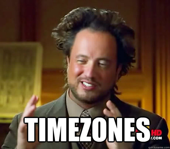 timezones - Ancient Aliens