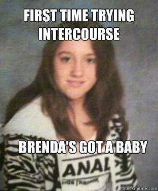 first time trying intercourse brendas got a baby - Bad Luck BriannaBrenda