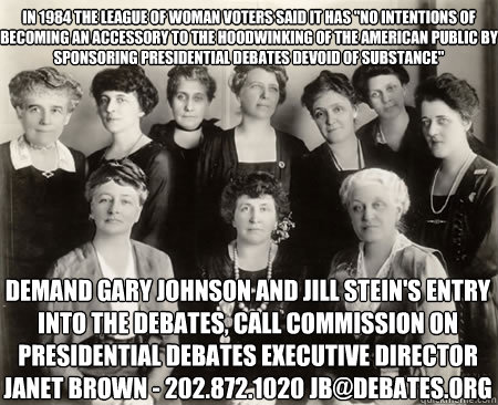 in 1984 the league of woman voters said it has no intention - Good Guy League of Women