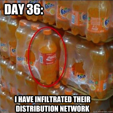 day 36 i have infiltrated their distribution network - Undercover fixed