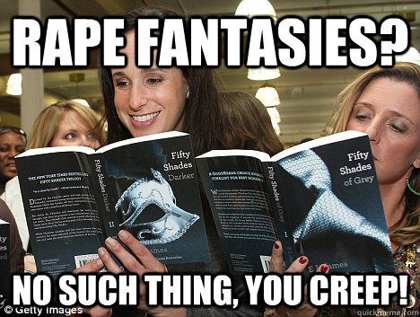 rape fantasies no such thing you creep - Perverted White Woman
