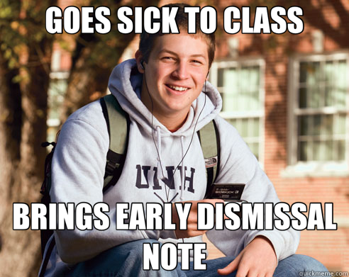 Early Dismissal Note